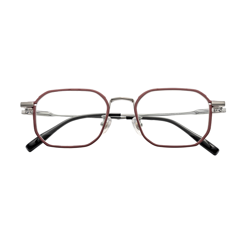 Wine Red Silver
