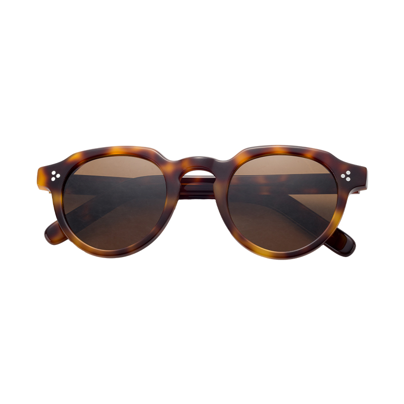 Custom Retro Round Shades Glasses Men Biodegradable Sun Glasses Women Fashion High Quality Acetate Sunglasses