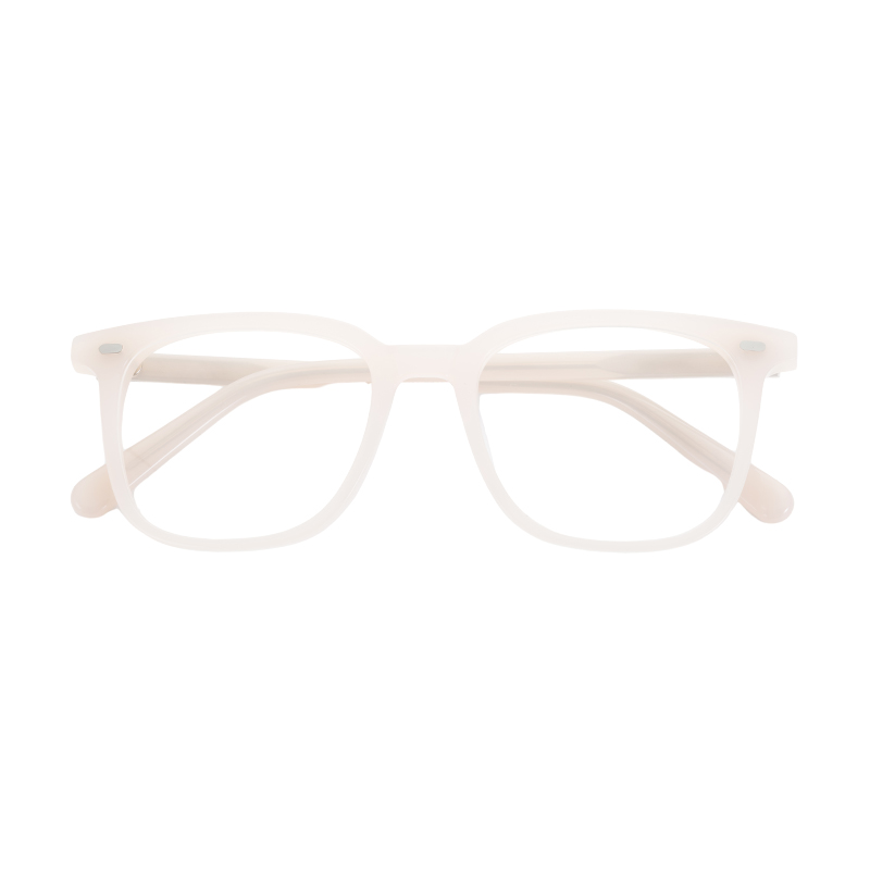 OEM&ODM High-End Unisex Reading Glasses Optical Frame New Fashionable High-End Acetate Eyewear Solid Acetate