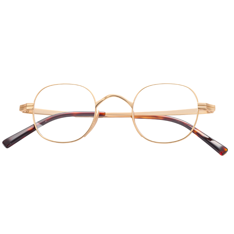 Support Wholesale Lightweight Comfortable Clear Glasses Luxury Eyewear Optical Frames Wholesale Metal Eyeglasses Frames 