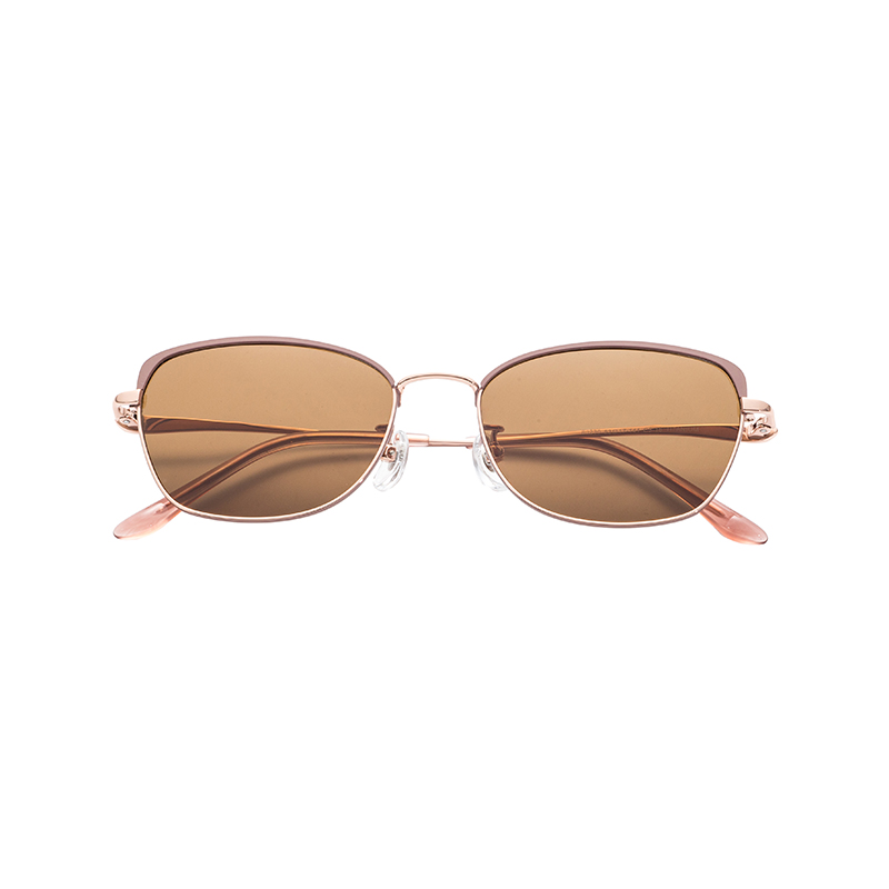 Fashionable Luxury Comfortable Outdoor Protective Half titanium glasses frames Sunglasses men women