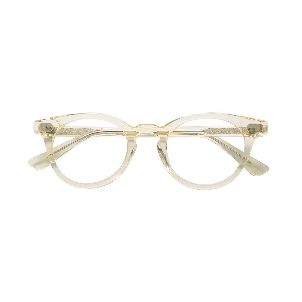 High Quality Branded Eyeglasses Transparent High-End Eye Glass Frame Custom Logo Acetate Optical Eyeglasses Frames