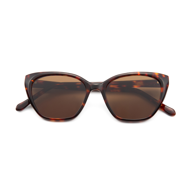 New Arrival Fashion Design Unisex Uv400 Square Bevel Light Acetate Polarized Shades Sunglasses