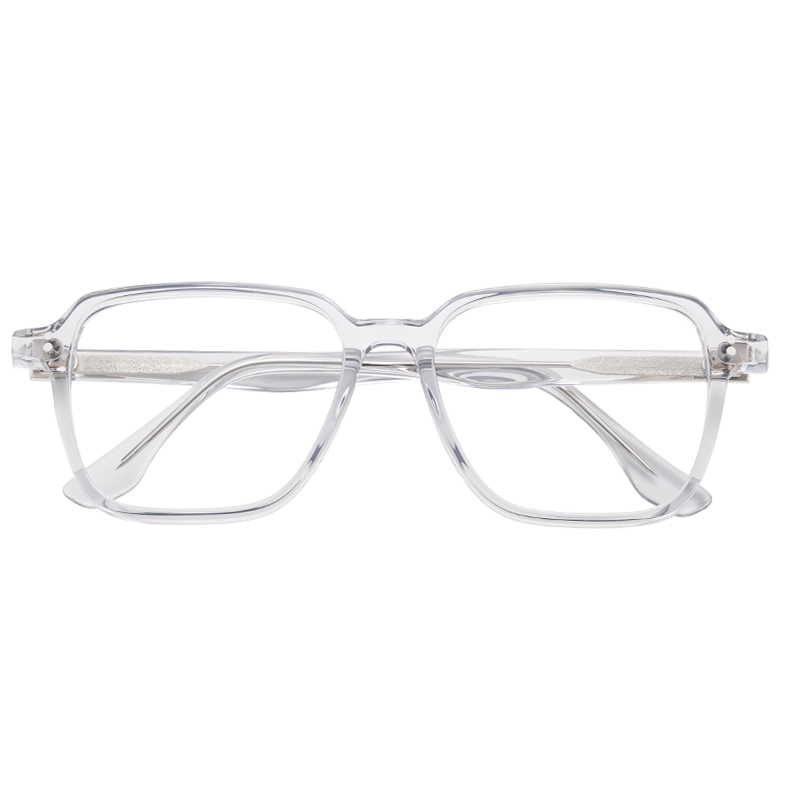 Factory Wholesale Acetate Eyeglasses Retro Square Vintage Fashion Design Oversized Eyeglasses Eyeglass Frame