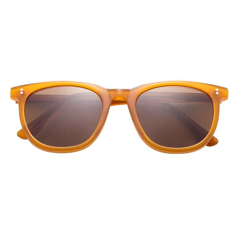 China Factory Wholesale Fashionable Vintage Round Sunglasses Custom Private Label Acetate Polarized Sunglasses Men Women