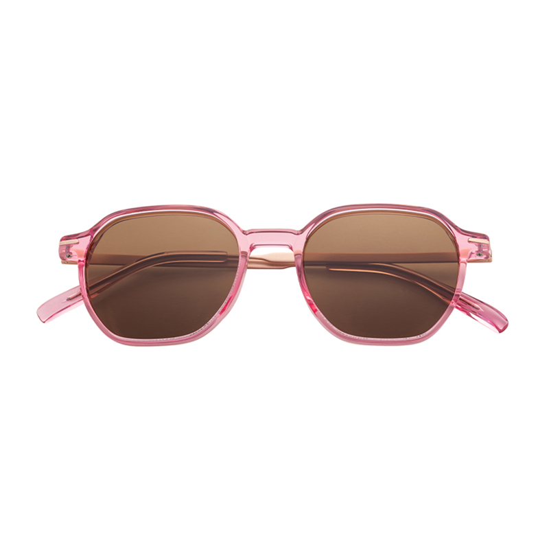 OEM Polarized Sunglasses Acetate Sunglasses Custom Metal Logo Square Half Titanium Frame Men's Frame Female Optical Sunglasses