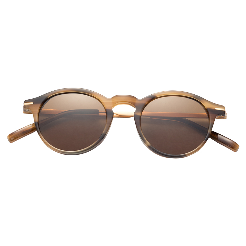 OEM Brand Men's Sunglasses Luxury Sunglasses For Ladies Classic Round Half Titanium Sunglasses