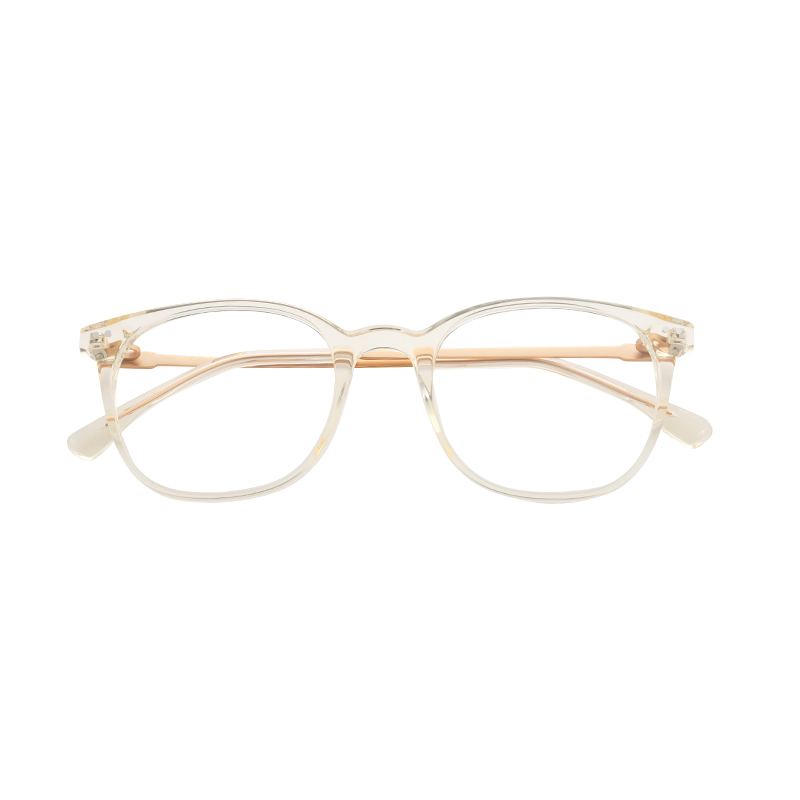 Manufacturer Custom Ladies Fashion Acetate Hot Sale Luxury Titanium Temple Eyeglasses Optical Frame Eyewear