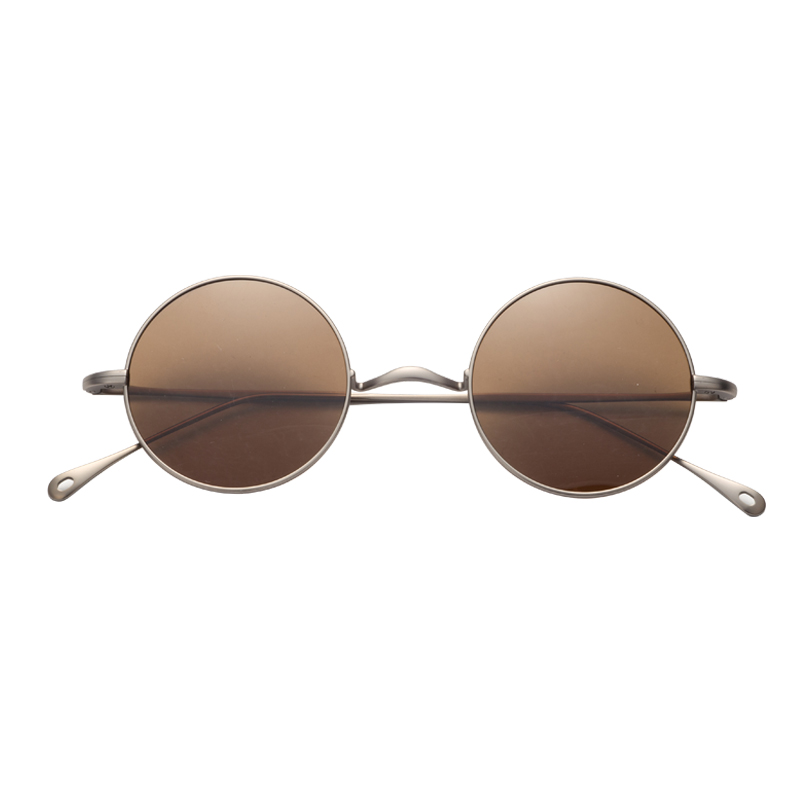 Hot Selling Trend Fashion Unisex Sun Glasses Round Metal Sunglasses Women Designer Retro Sunglasses