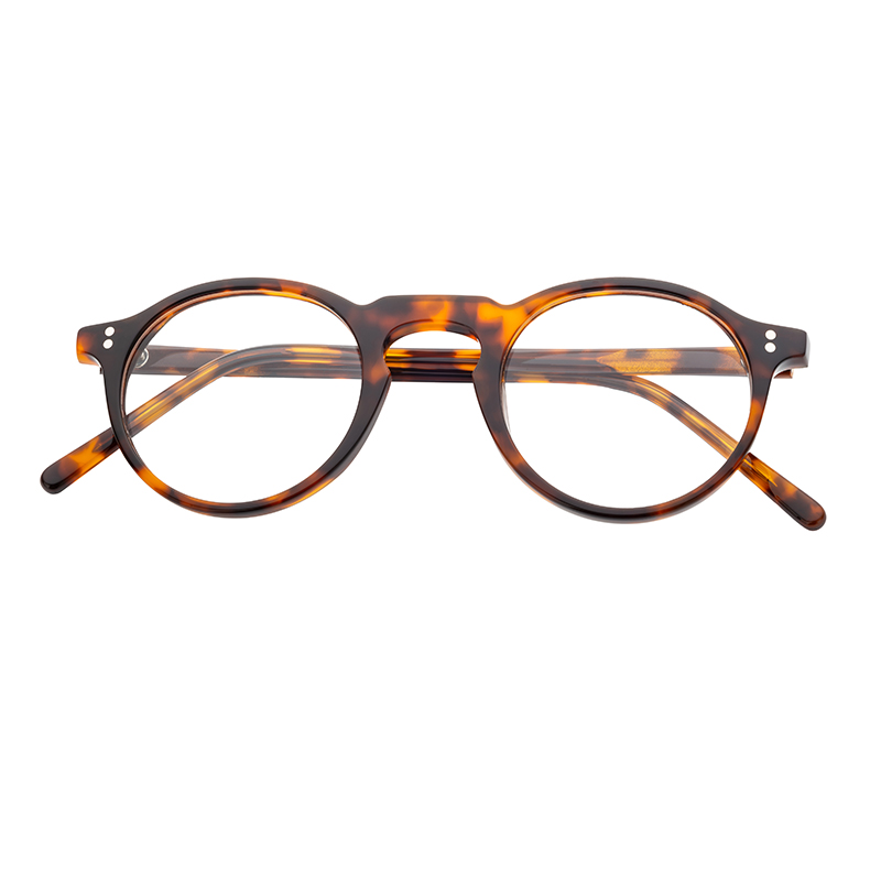 Acetate Eyeglasses Frames Round For Men Women Custom Eyewear Frames High Quality Premium Optical Frames