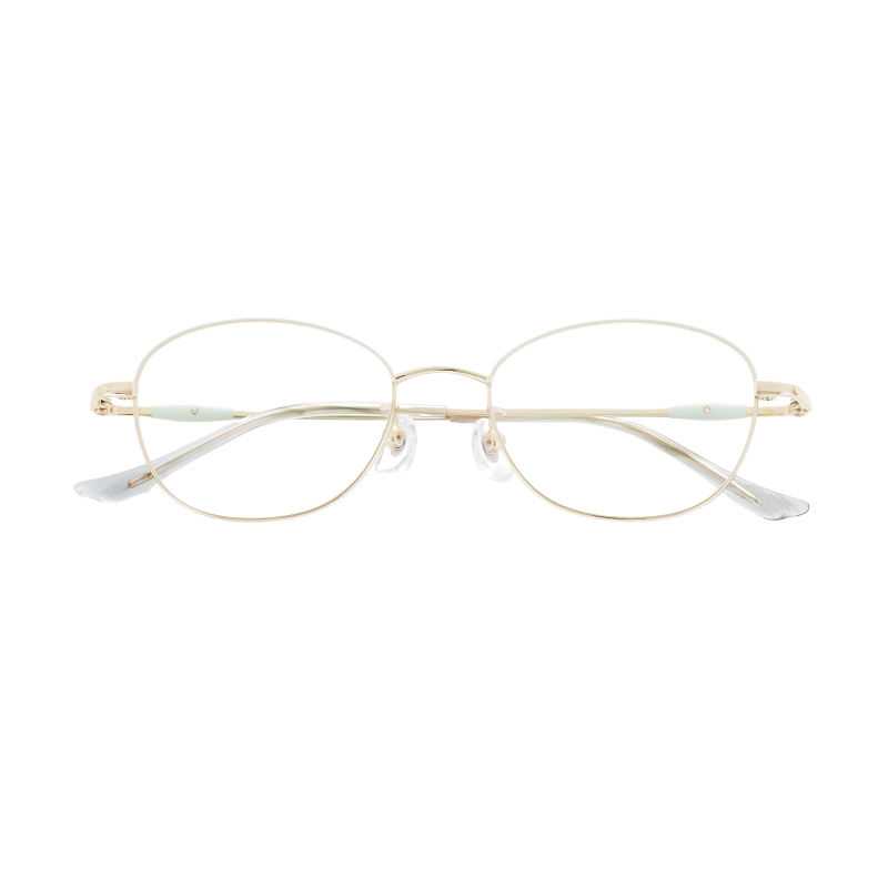 Factory Wholesale Presbyopic Reading Glasses Half Frame Titanium Eyewear For Men And Women Eyeglasses