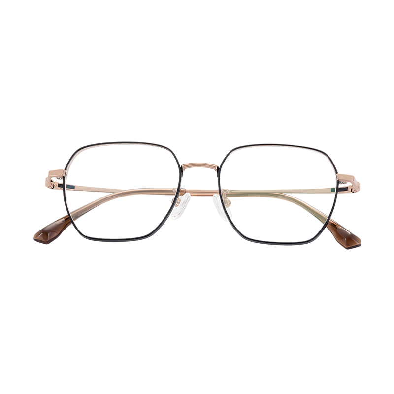 Zhejiang Glasses Factory Electroplating Pure Titanium Frame Luxury China Oval Men's Titanium Frame Glasses