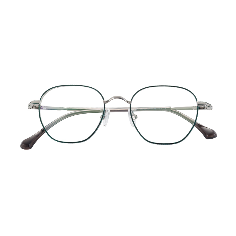 ﻿Good Quality Fashionable Eyewear Wholesale Male Female Light Metal Luxury Pure Titanium Optical Frame