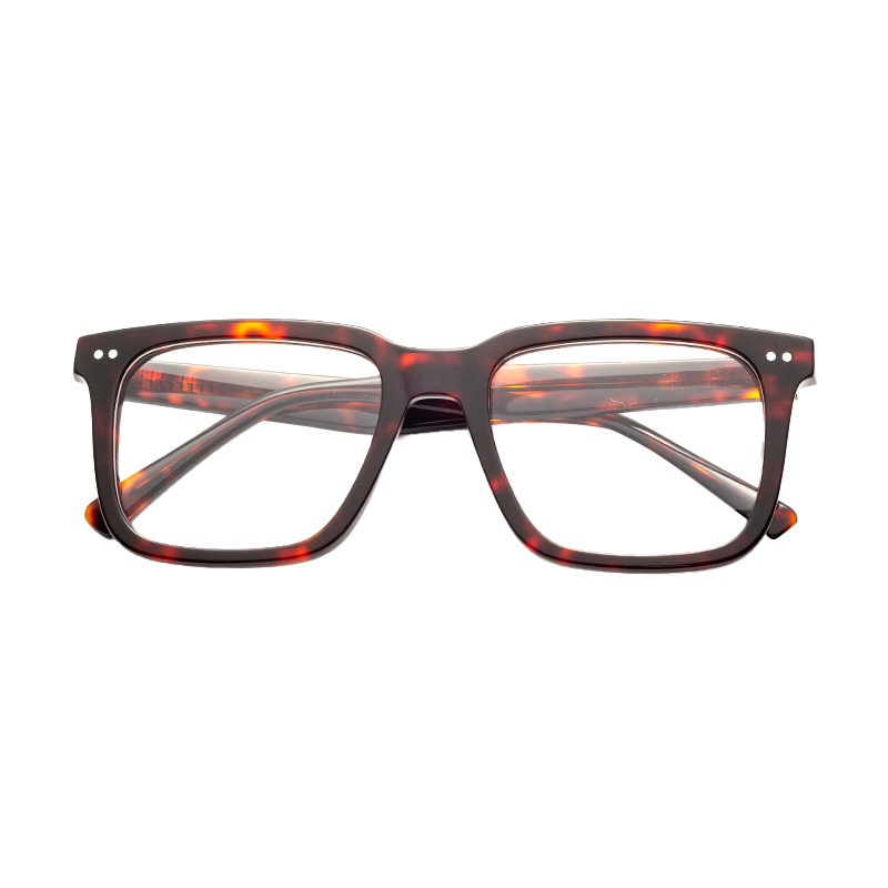 Premium Stylish Spectacles Acetate Optical Frames Classic Durable Square Acetate Eyeglasses for Daily Wear