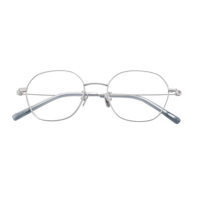 Factory Customization Designer Frames Pure Titanium Commercially Pure Titanium Luxury Frames Eyeglasses