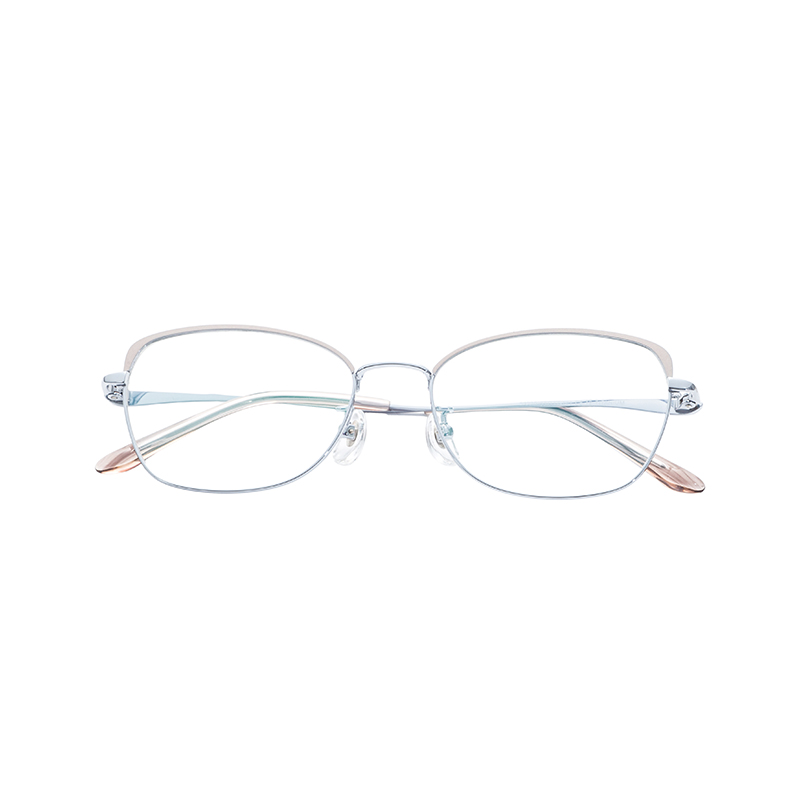 Premium Wholesale Custom fashion  Modern Sporty Durable Half titanium glasses frames glasses for men