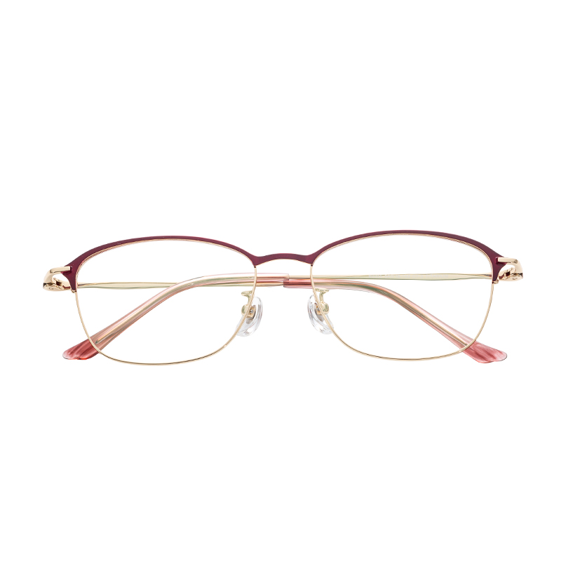 High Quality Factory Direct Customizable Semi-titanium glasses frames Factory price Eyewear Eyeglasses