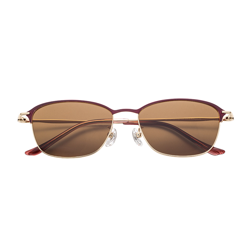 2025 Best Selling Contemporary Wholesale Custom Made Semi-titanium glasses frames Sunglasses 