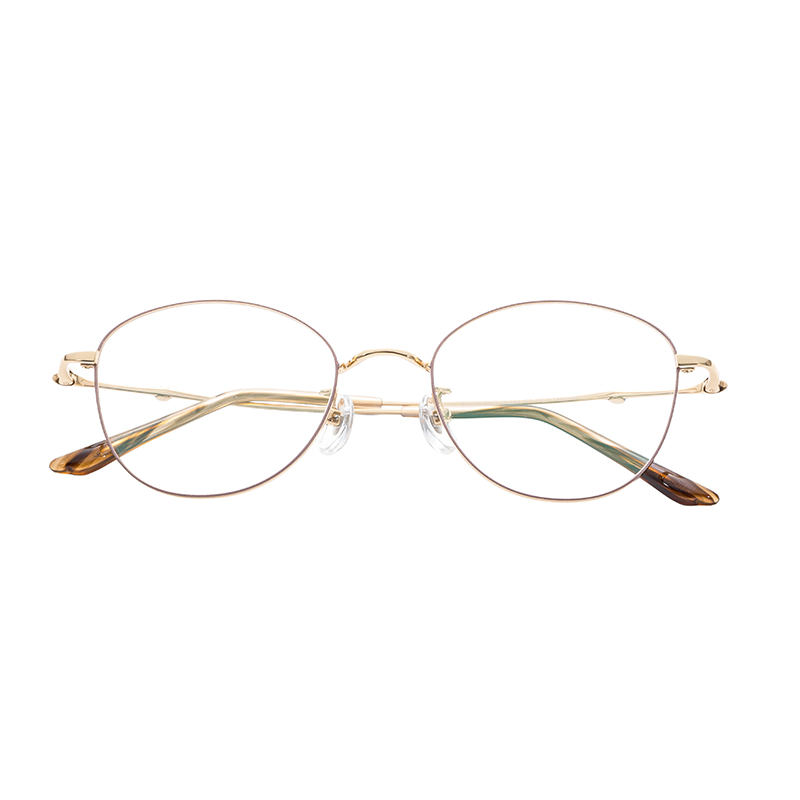 Innovative Design Wholesale Price High Performance Fashionable Durable Semi-Titanium Glasses Frames Eyeglasses