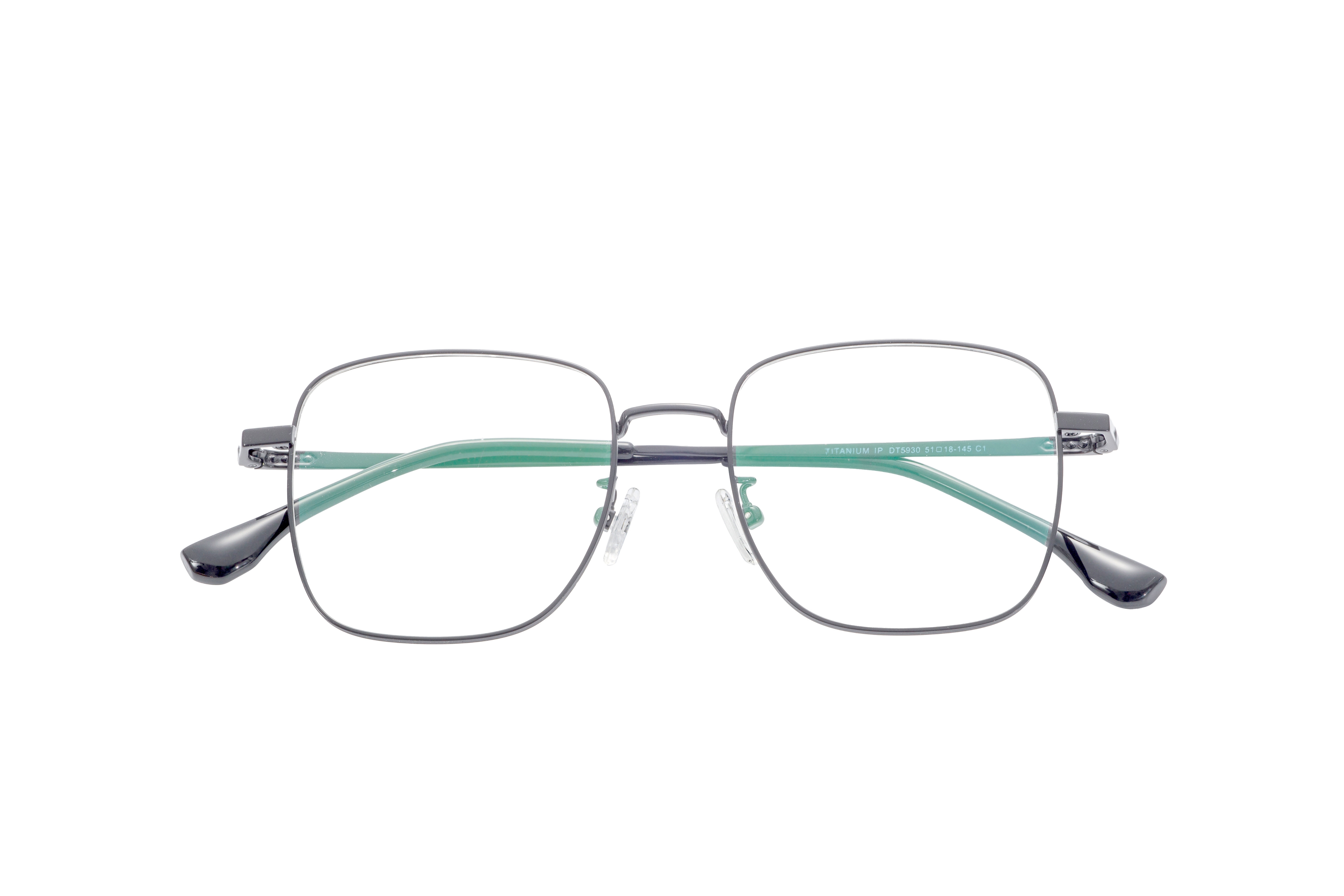 Modern Wholesale Customized Luxury Half Titanium Glasses Frames Creative Design Eyeglasses Eyewear Optical Frames Spectacles