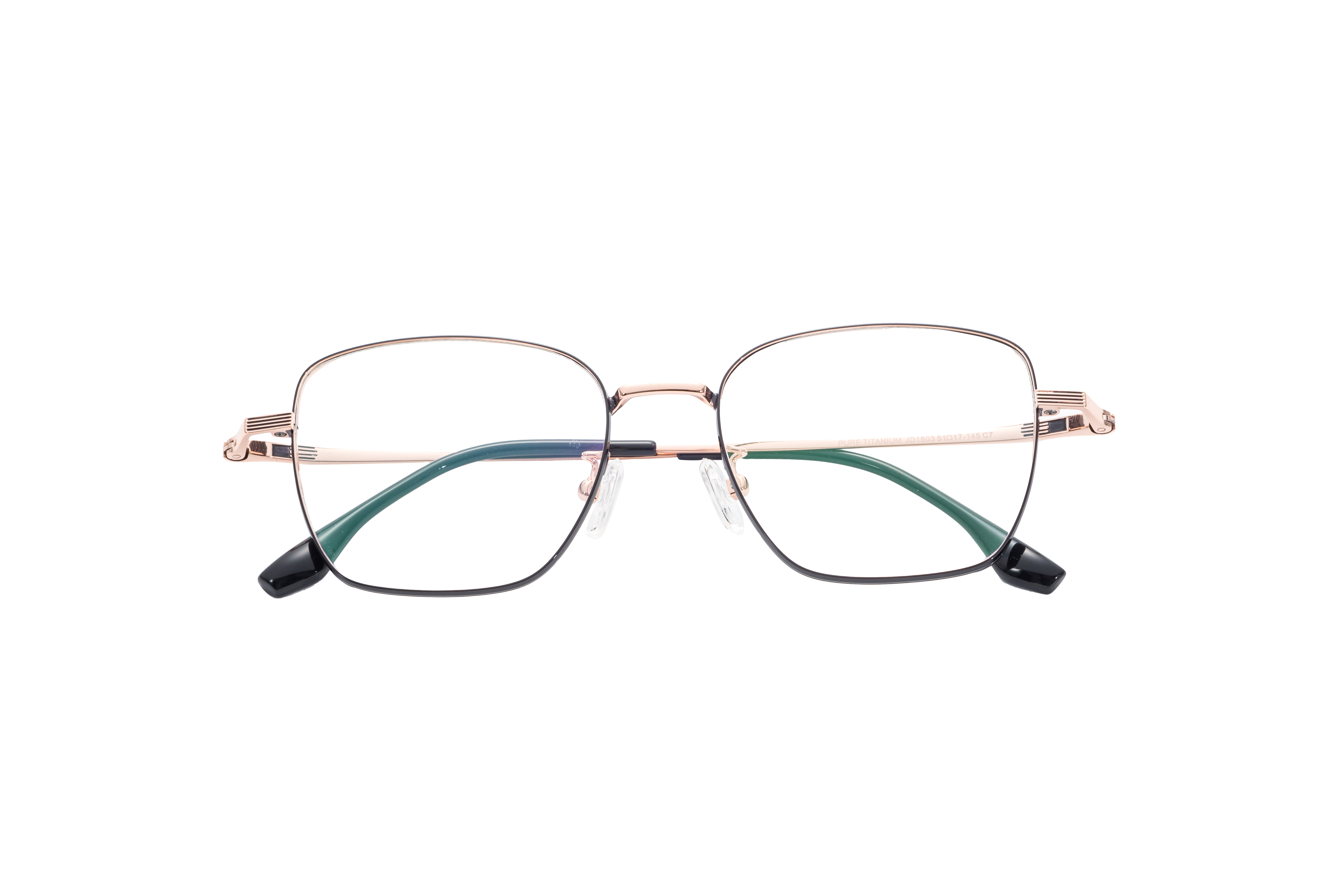 Trendy Unisex Lightweight Designer Eyewear Factory Direct Popular Semi-Titanium Glasses Frames Optical Frames Eye Glass Glasses