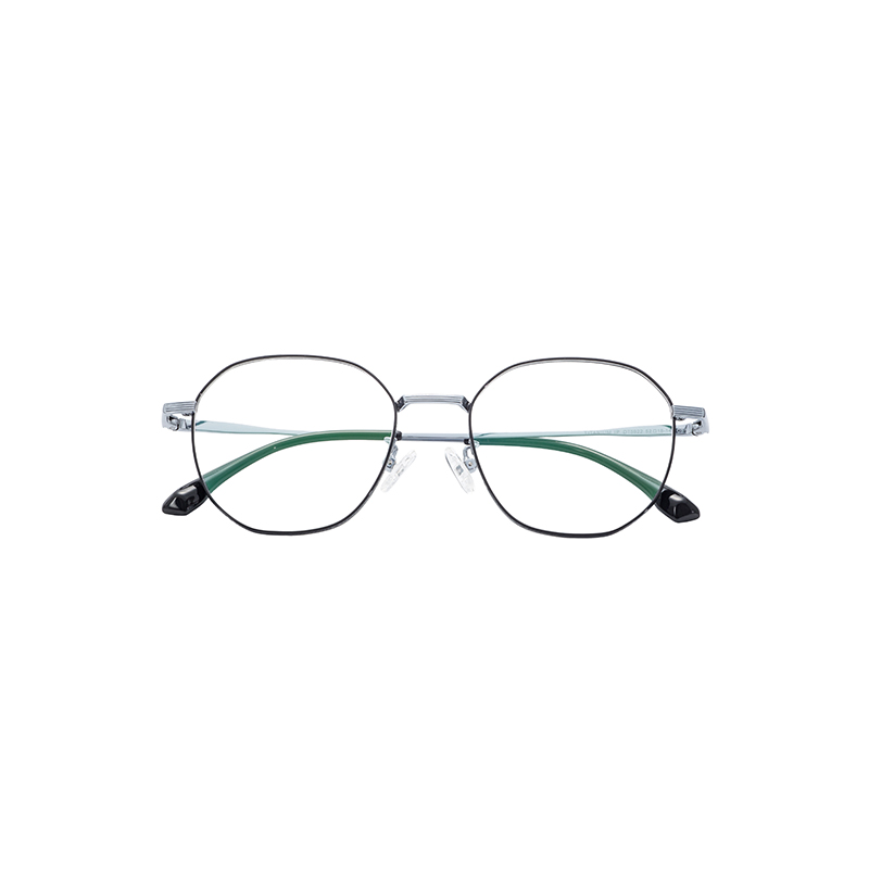Trendy Wholesale Customized High Quality Lightweight Durable Unisex Semi-Titanium Glasses Frames Eyewear Glasses Eyeglass Frames