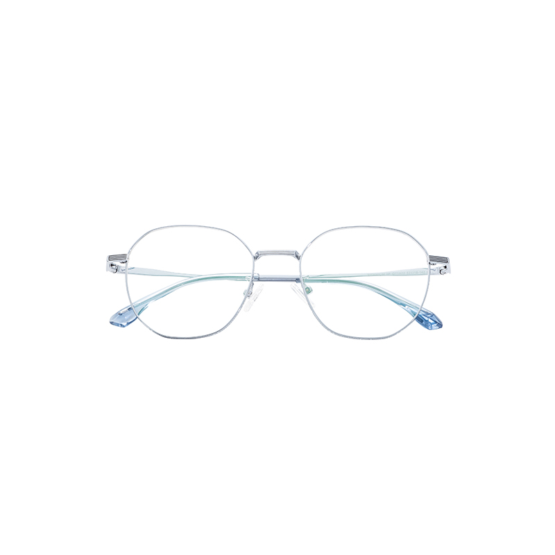 Trendy Wholesale Customized High Quality Lightweight Durable Unisex Semi-Titanium Glasses Frames Eyewear Glasses Eyeglass Frames