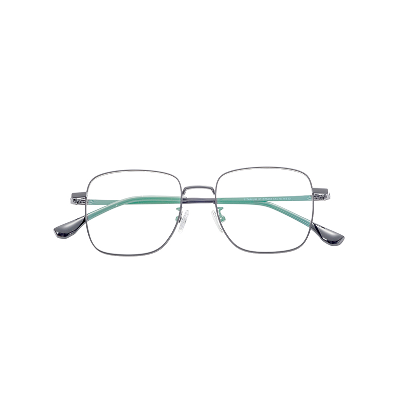 Modern Wholesale Customized Luxury Half Titanium Glasses Frames Creative Design Eyeglasses Eyewear Optical Frames Spectacles