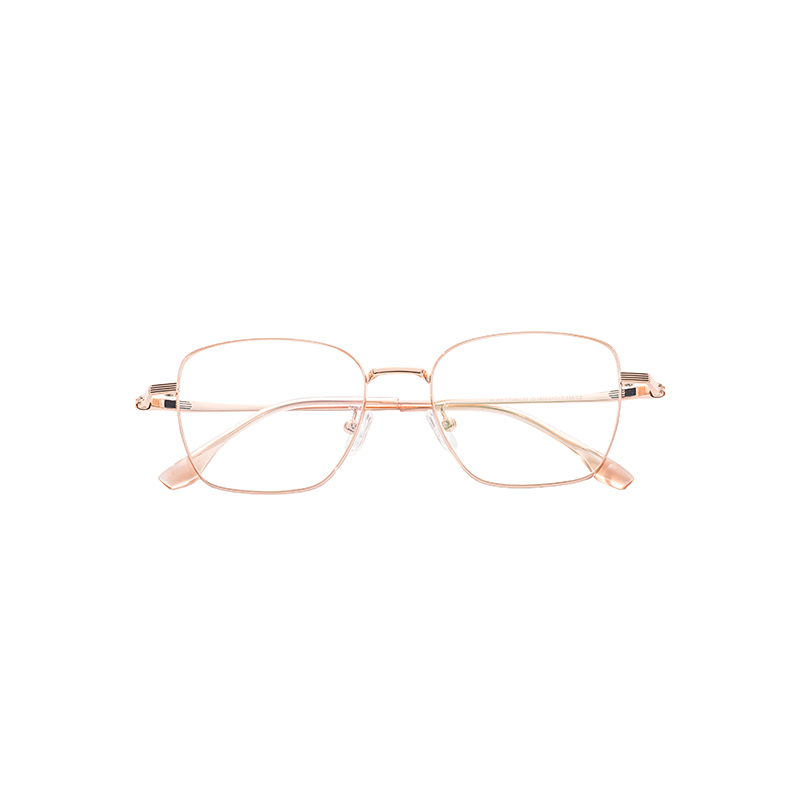 Wholesale Customized Stylish High Quality Lightweight Durable Semi-Titanium Glasses Frames Eyewear Eyeglasses Spectacle Frames