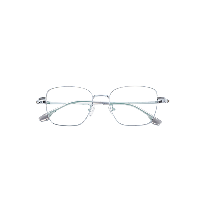 Trendy Unisex Lightweight Designer Eyewear Factory Direct Popular Semi-Titanium Glasses Frames Optical Frames Eye Glass Glasses