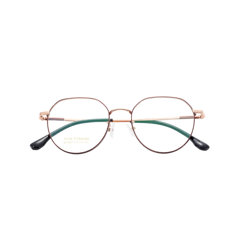 Eco Friendly Lightweight Eyeglasses Recycled Material Custom Fit Service Wholesale Semi-Titanium Glasses Frames Optical Frames