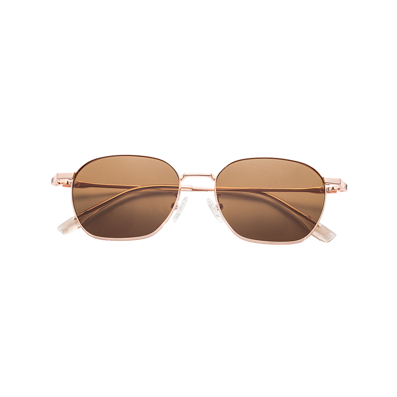 Modern Retro Blue Light Blocking Driving Office Factory Direct Price Semi-Titanium Glasses Frames Sunglasses Sun Glasses