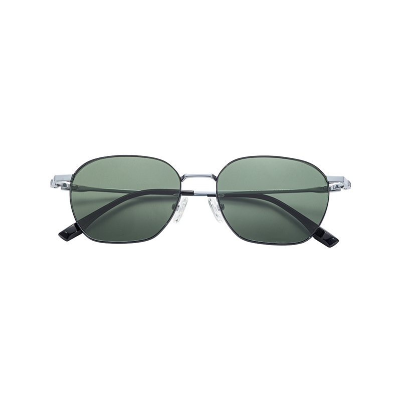  Trendy Multiple Colors Popular Styles Oem Custom Packaging Service Semi-Titanium Glasses Frames Sunglasses Sun Glasses
