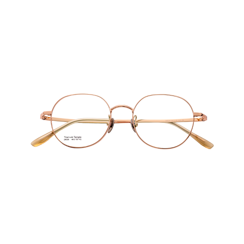 Exquisite Luxurious Comfortable Cheap Factory Price Glasses For Both Men And Women Semi-Titanium Eyewear Frames Eye Glass