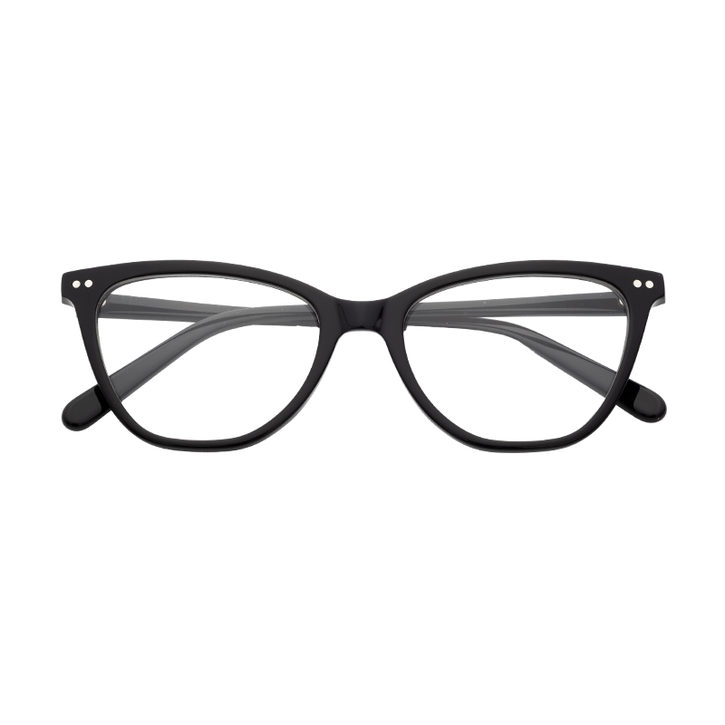 HJ16358-Acetate Luxury Acetate Material Cat Eye Glasses Frame Women Men Fashion Eyeglasses Frames Computer Prescription Spectacles Frame