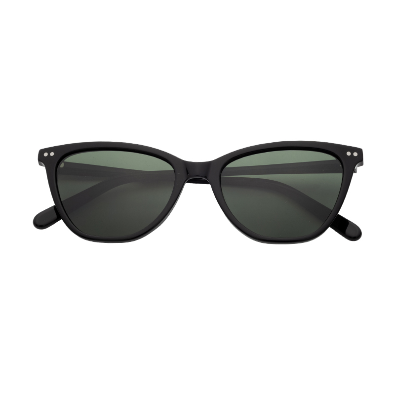 HJ16358-Acetate Classic Vintage cat Eye Acetate Sunglasses Male Female Oculos De Sol Polarized Womens Sunglasses