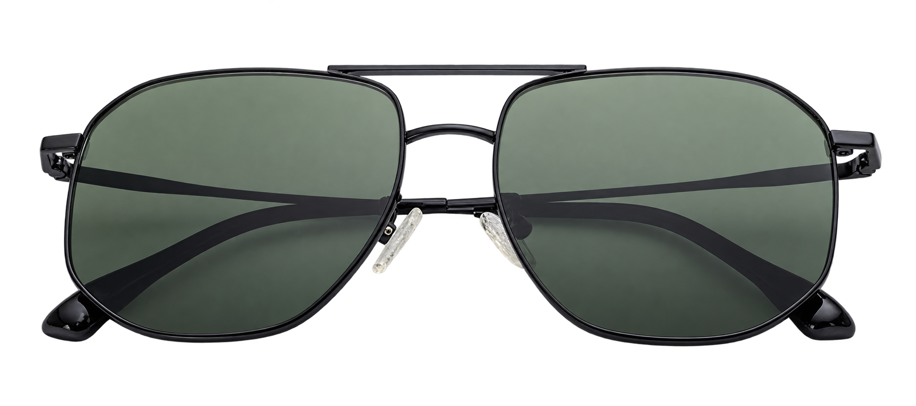 HJ16464-Metal Factory Custom Wholesale Price Stylish Sun Glasses Double Beam Design Metal Sun spectacles