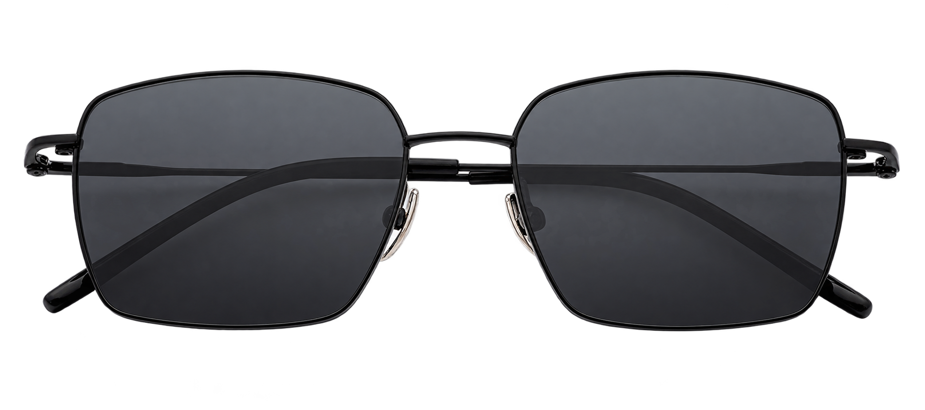 HJ-22114-Titanium Half Titanium material Frame Sun Glasses Square Frame Men Sunglasses Luxury Glasses