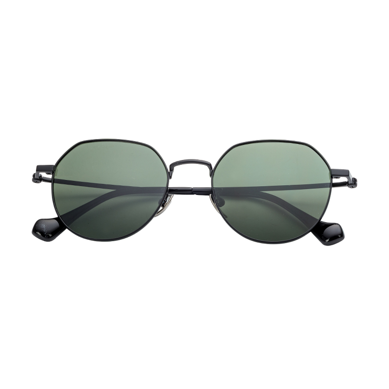 HJ2018-Titanium Premium Semi-Titanium Sunglass Frames Adjustable Temple UV400 casual fashion Sunglasses for Outdoor drive