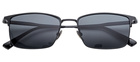 HJ18824-Titanium Durable Semi-Titanium UV400 Sports Sunglasses Hiking Fishing & Extreme Outdoor Adventures