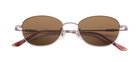 HJ80222-Italian Style Round Colorful Fashion Half Titanium Frame Sunglasses For Men And Women Shades UV400 Protection