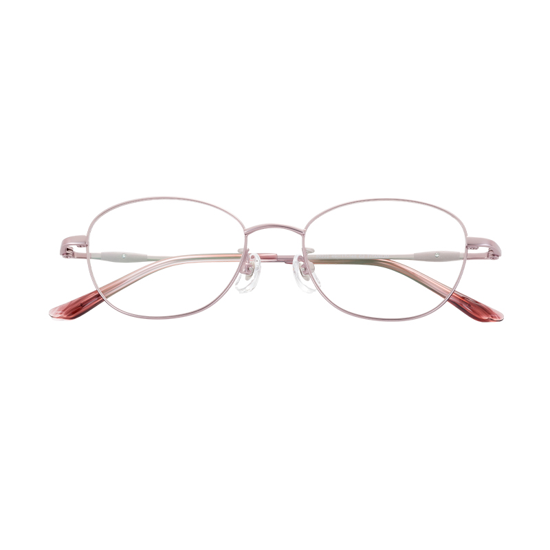 HJ80222-Hot Selling Super Light New Model High Quality Eyewear Designer Half Titanium Glasses Frames For Men Women Use