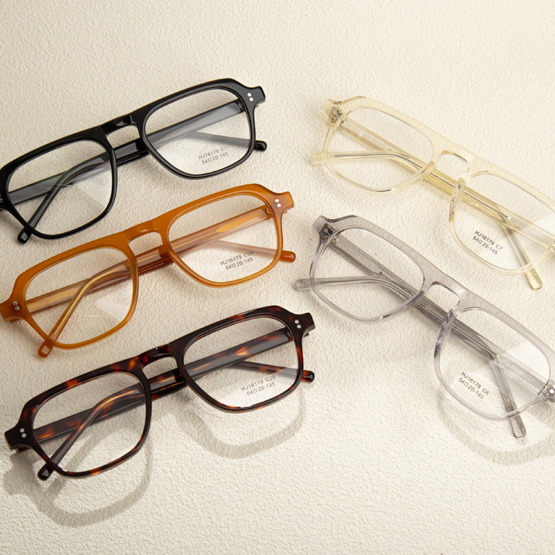 Latest Good Quality Round Frame Acetate Eyeglasses Blue Light Men Women Optical Glasses Eyewear