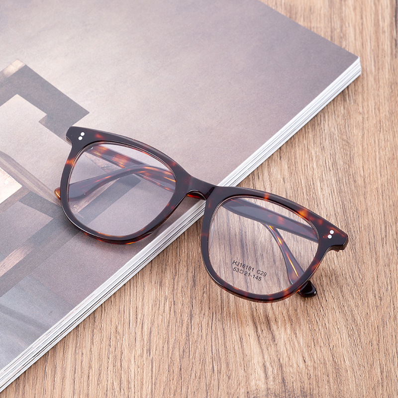 Wholesale Acetate Optical Frame Eyeglasses Designer Glasses For Women Men Colorful Arc-Shaped Acetate Eyewear Frames
