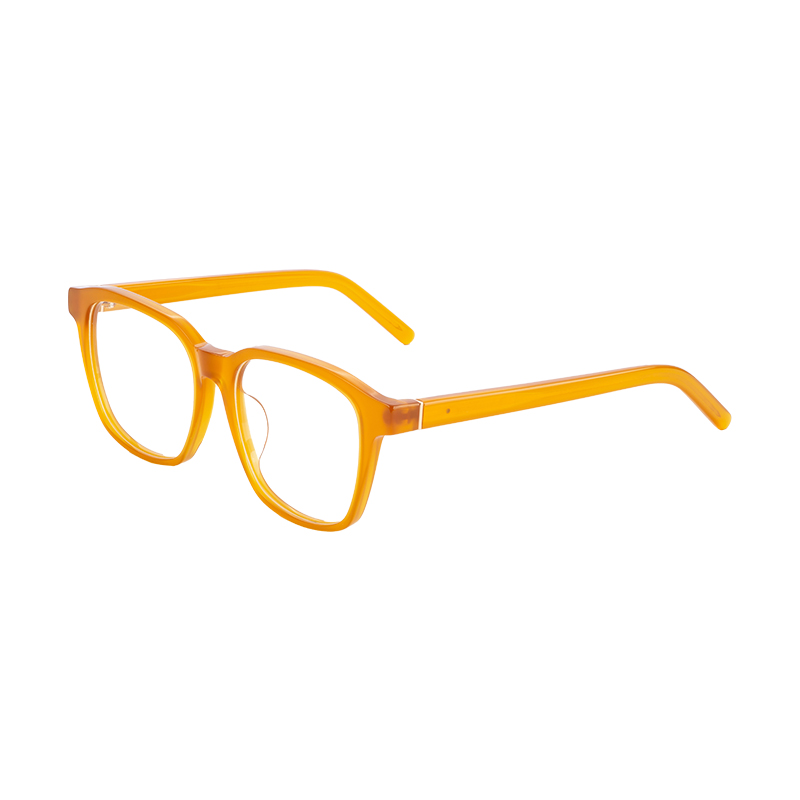 Wholesale High Quality Stylish Metal Acetic Acid Eyeglass Men Women Metal Acetate Eyewear Frame Square Glasses