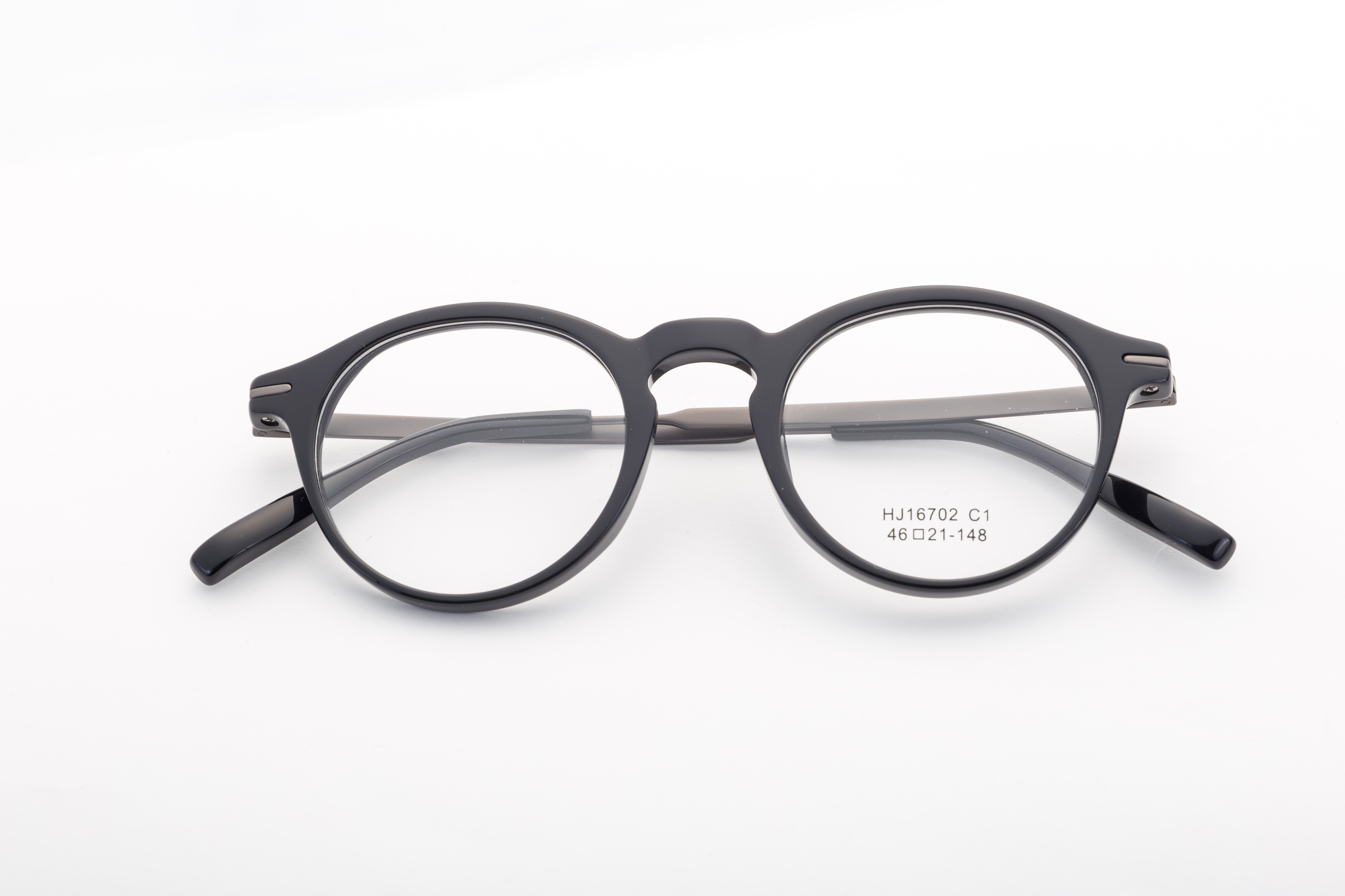 Half Titanium Frames Optical Morden Light Ladies Round Titanium Optical Glasses Frame Retro Luxury Eyeglasses Frames