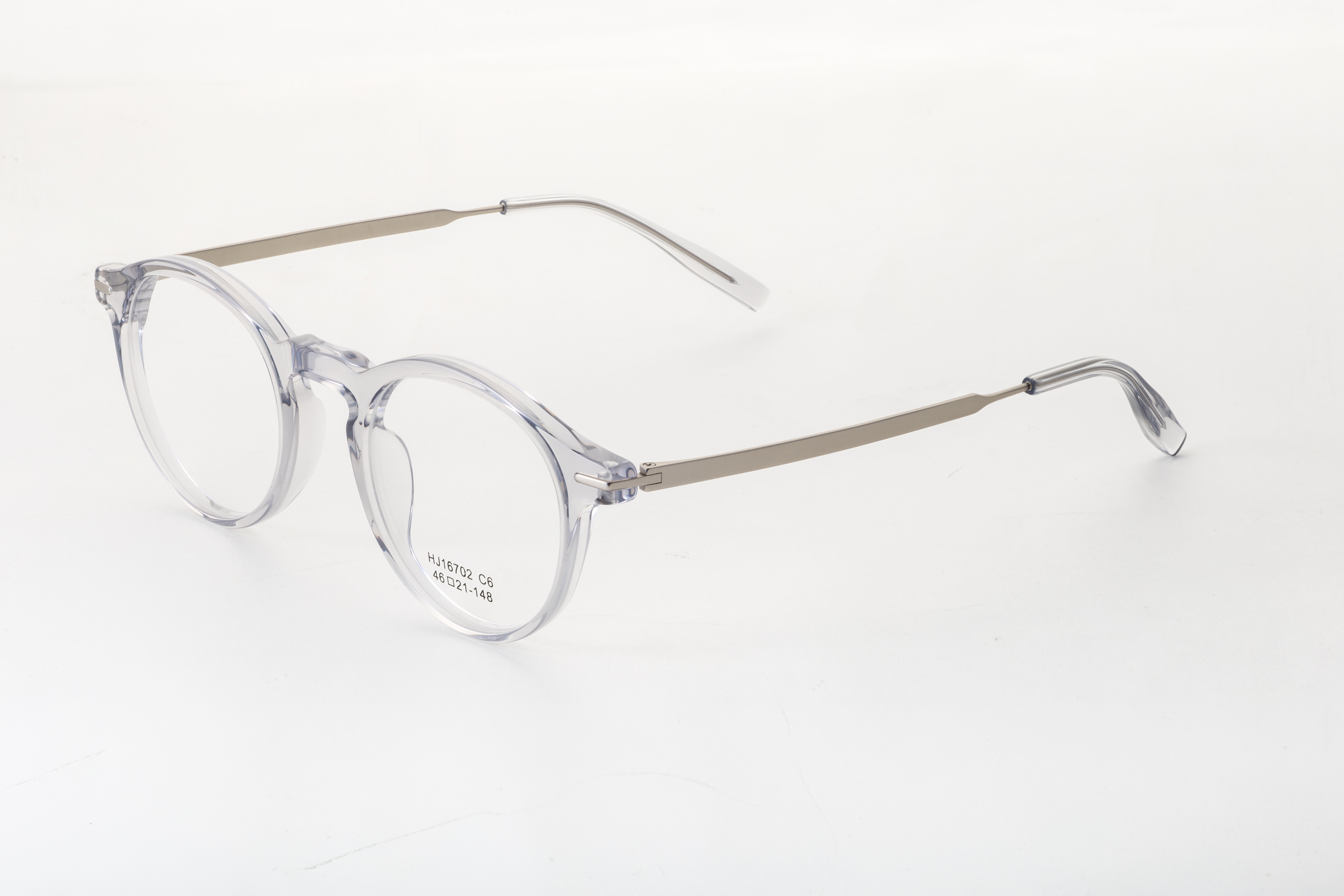 Half Titanium Frames Optical Morden Light Ladies Round Titanium Optical Glasses Frame Retro Luxury Eyeglasses Frames