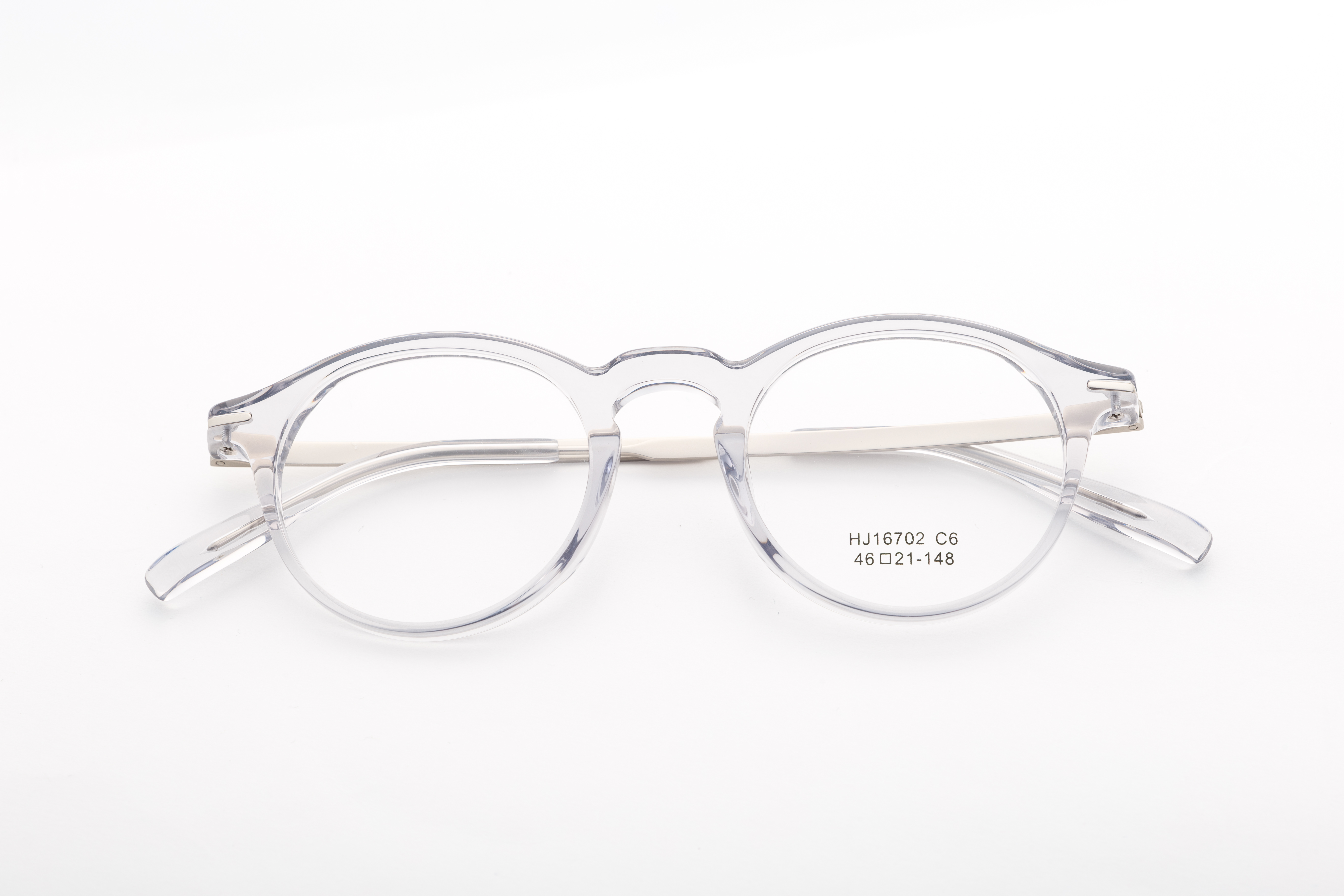 Half Titanium Frames Optical Morden Light Ladies Round Titanium Optical Glasses Frame Retro Luxury Eyeglasses Frames
