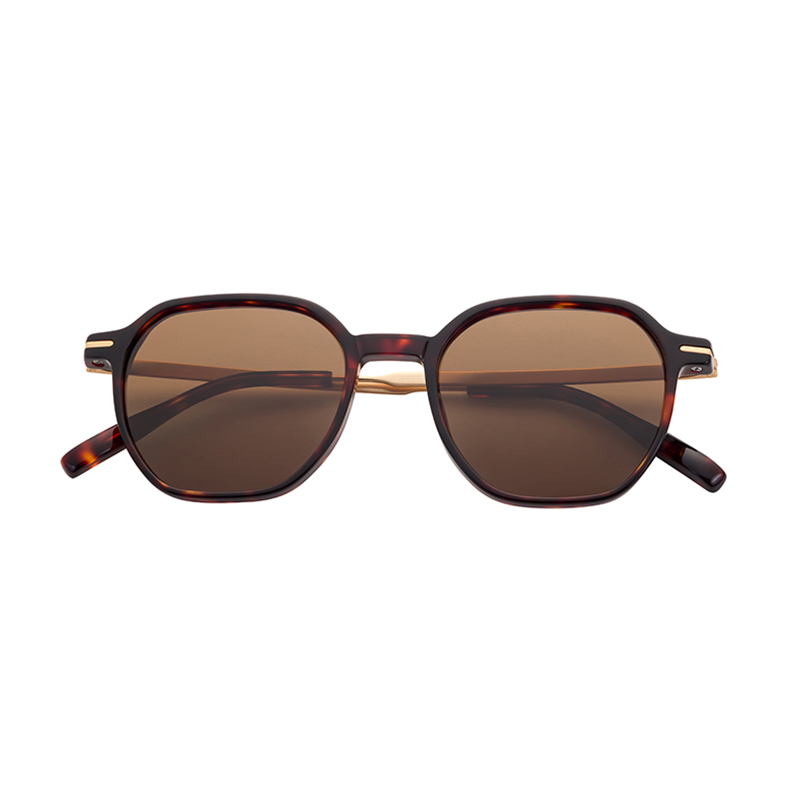 Wholesale Mens Sunglasses Square Frame Half Titanium Frame Sunglasses Men\'s Simple Frame Female Optical Sunglasses