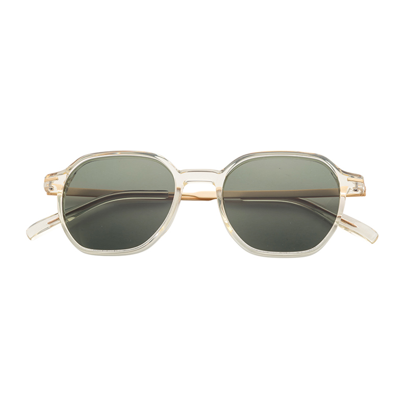Wholesale Mens Sunglasses Square Frame Half Titanium Frame Sunglasses Men\'s Simple Frame Female Optical Sunglasses